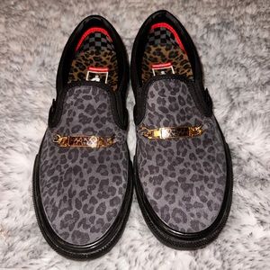 Vans Cher Strauberry Cheetah slip ons